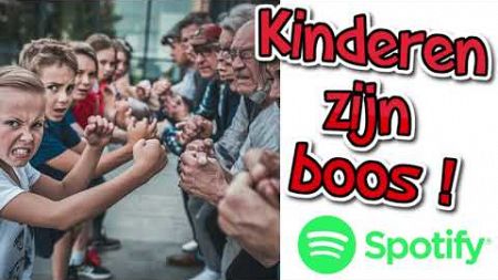 Kinderen zijn boos! | Spotify Hits, Grappige Liedjes, Muziek, De Tekentovenaar