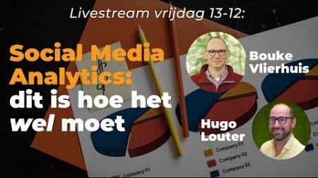 Social Media Analytics: dit is hoe het moet