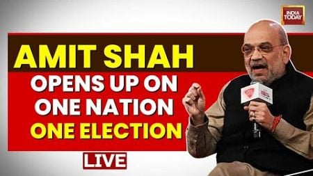 Amit Shah Exclusive Interview: Amit Shah Says One Nation One Election Will Benefit India