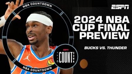 NBA Countdown previews Bucks vs. Thunder in NBA Cup Final 🍿