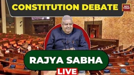 Rajya Sabha LIVE: Constitution Debate | JP Nadda Speech | Mallikarjun kharge Speech | India Today