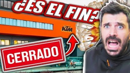 TRAGEDIA 😳 KTM CIERRA su FABRICA 💥 ¿Se ACABÓ MOTOGP?