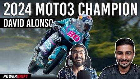 In conversation with 2024 Moto3 World Champion David Alonso | PowerDrift