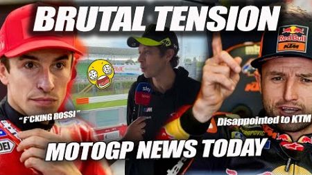 EVERYONE SHOCKED BIG ANGRY Marquez&#39;s BRUTAL Statement to Rossi, Miller Disappointed to KTM, KTM Quit