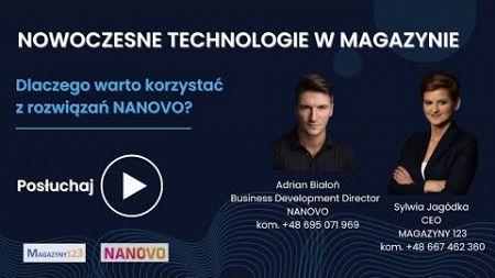 Jak wykorzystać w projektach magazynowych technologie oferowane przez NANOVO?