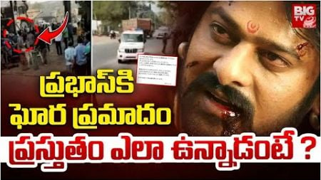 ప్రభాస్ ప్రస్తుత పరిస్థితి ఎలా ఉందంటే ? | Prabhas Health Condition | BIG TV