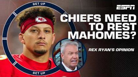 Packers POISED for a DEEP playoff run? + Rex Ryan advises Chiefs to rest Patrick Mahomes 👀 | Get Up