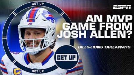 Josh Allen is just DIFFERENT 😤 + Is Dan Campbell’s coaching style a problem? | Get Up