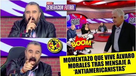 CONTUNDENTE mensaje que dejó ÁLVARO a los ANTIAMERICANISTAS. TUCA FERRETTI reaccionó | Generación F