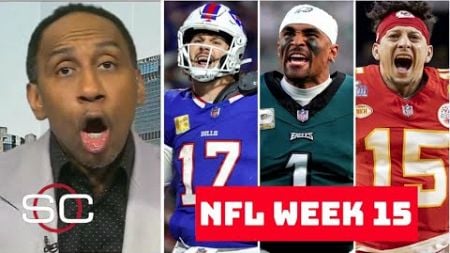 ESPN react to Eagles dominate Steelers - Bills shutdown Lions - Chiefs move to 13-1 &amp; Mahomes injury