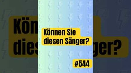 #tag46 #quiznummer544 #whizeconds Können Sie diesen Sänger? #Deutsch #shorts #deutschland