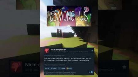 Among Us Steam Bewertungen 🥴😂 #amongus #amogus #steam #steamreview #gamereview