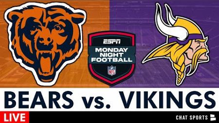 Bears vs. Vikings Live Streaming Scoreboard, Play-By-Play, Highlights &amp; Stats | NFL Week 15 ESPN MNF