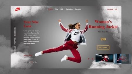 HTML &amp; CSS Project for Beginners | Build a Nike Website Step-by-Step