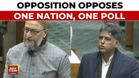 Congress Say &#39;One Nation One Poll Assault On Samvidhan&#39;, Owaisi Says &#39;ONOP Ego Of Supreme Leader&#39;