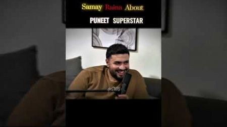 Samay on Puneet superstar 😂😂@PrakharkePravachan #podcast #podcast #standupcomedypodcast #funny