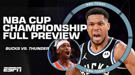 FULL NBA CUP CHAMPIONSHIP PREVIEW 🏆 &#39;We are witnessing Giannis take his game to A NEW LEVEL&#39; - Perk