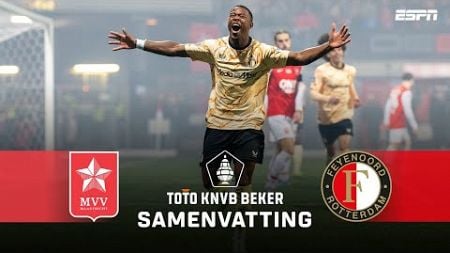 🤩 ZÉPIQUENO REDMOND maakt zijn EERSTE GOALS voor Feyenoord! | Samenvatting MVV - Feyenoord