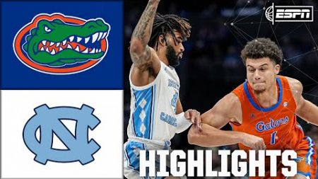 Florida Gators vs. North Carolina Tar Heels | Full Game Highlights | ESPN College Basketball