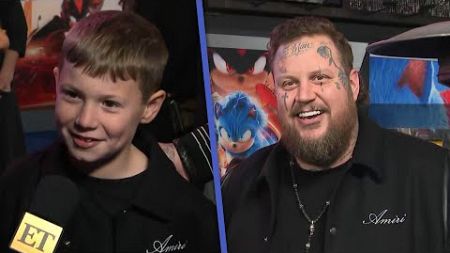 Jelly Roll&#39;s Son CRASHES Dad&#39;s Interview at Sonic 3 Premiere (Exclusive)