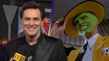 Jim Carrey REACTS to Possible The Mask Sequel (Exclusive)