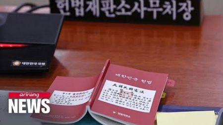 Constitutional Court&#39;s documents for impeachment review sent to Yoon but no response yet