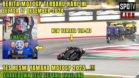 GEGER🔴BERITA MOTOGP HARI INI SENIN TES RIDER YAMAHA MOTOGP 2025,MOTOGP HARI INI MARC MARQUEZ DUCATI