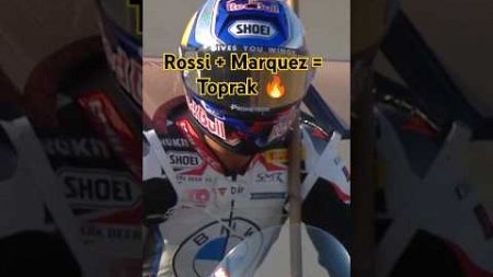 Toprak Kombinasi Marquez dan Rossi 🔥 #viralvideo #video #viralshorts #fyp #motogp2024 #motogp