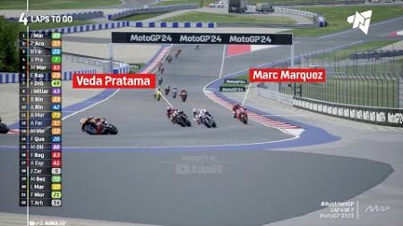 MotoGP™️25❗VEDA MENGGILA DI KANDANG KTM 😱❓START TERBAIK SEPANJANG MASA❓CAREER 153 Tv Replay