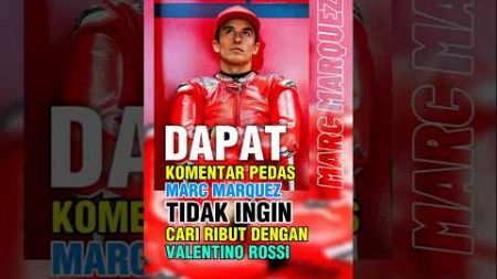 Dapat Komentar Pedas, Marc Marquez tetap Respek terhadap Valentino Rossi #motogp #short #shorts