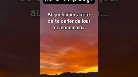 Fait sur la psychologie