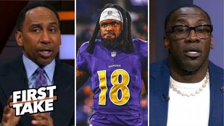 FIRST TAKE | &quot;His career is over&quot; - Stephen A. on Ravens excuse Diontae Johnson from team activities