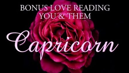 CAPRICORN tarot love ♑️ There Is Someone Whose Friends Convinced Them To Choose Another Way