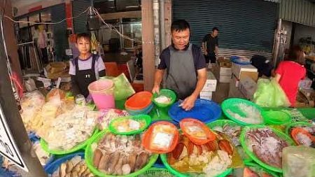 高雄金獅湖市場海鮮拍賣興達港王中皇海鮮叫賣