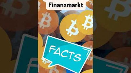 Bitcoin und der Finanzmarkt | #bitcoin #kryptowährung #crypto #finanzen