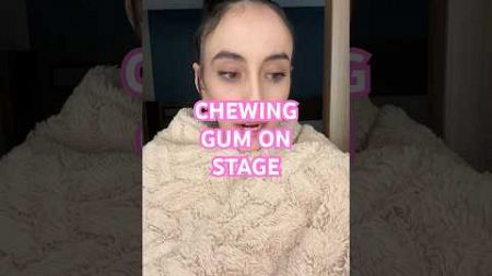 CHEWING GUM ON STAGE #ballerina#gum#dancer#ballet#performance#nutcracker#question#theater