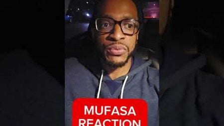 Mufasa The Lion King Fresh Out Of Theater Reaction! #mufasa #thelionking