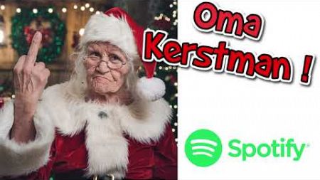 Kerstliedjes: Oma Kerstman! | Spotify Hits, Grappige Liedjes, Muziek, De Tekentovenaar