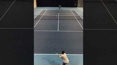 Four touches then point goes live drill #tennis