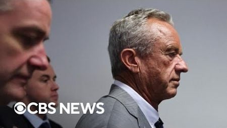 RFK Jr. ignores questions from reporters as he visits Capitol Hill