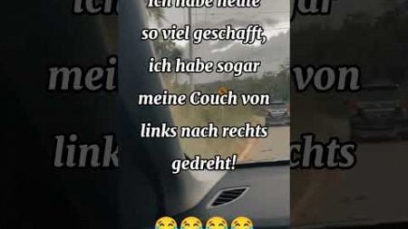 Produktivität auf höchstem Niveau: Couch erfolgreich um 180 Grad gedreht! 🛋️💪😂 #witzig #lustig #spaß