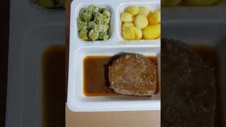 Hackbraten mit Kartoffeln und Gemüse #short #shorts #viral #essen #usingen