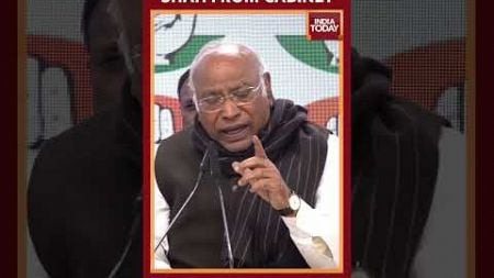 Mallikarjun Kharge Condemns PM Modi On Amit Shah&#39;s Statement, Urges To Remove Shah From Cabinet