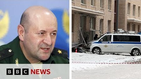 Russia detains Uzbek man over general&#39;s killing in Moscow | BBC News