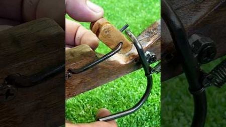 New wooden slingshot # Craft # DIY