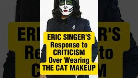 KISS&#39; Eric Singer Wears the Peter Criss Makeup, Some Don&#39;t Like It #kissband #kiss #classicrock