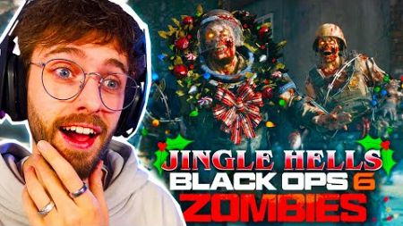 DÉCOUVERTE du NOUVEAU MODE de BLACK OPS 6 ZOMBIES &quot;JINGLE HELLS&quot; 🎅 (Un mode Old School ??)