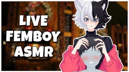 ⭐ [3DIO] Live Femboy ASMR: Final YouTube Stream of the Year! 🤍