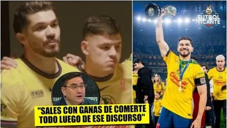 REACCIÓN al EMOTIVO DISCURSO de Henry Martín a compañeros del AMÉRICA | Futbol Picante