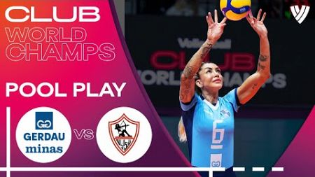 Gerdau Minas vs. Zamalek Sporting Club - Pool A | Highlights | Women&#39;s Club World Champs 2024